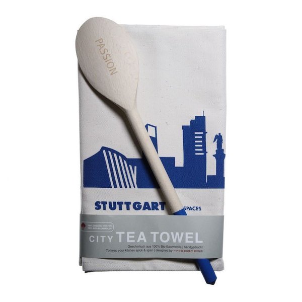 City Tea Towel Set Stuttgart