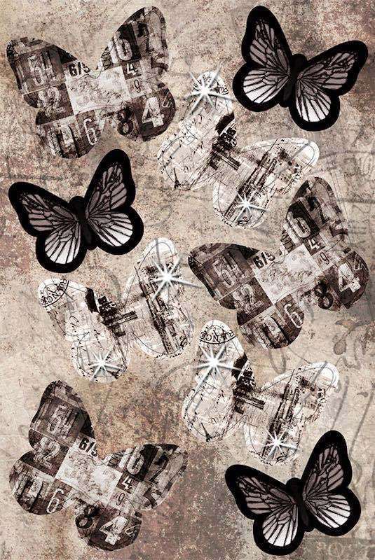 Deko Schmetterlinge Vintage