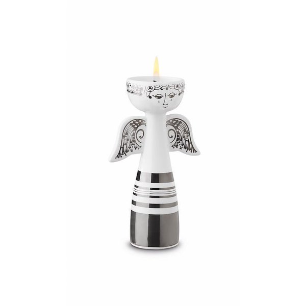 Lucia Tealight holder Angel silver