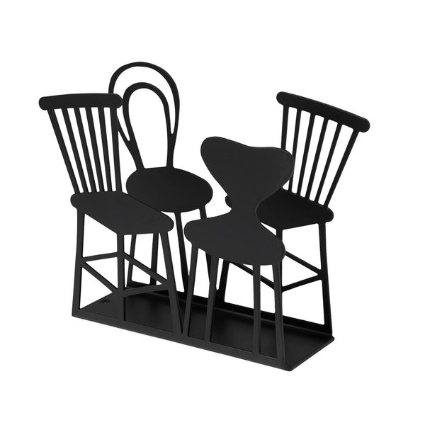 Chairs napkin holder black